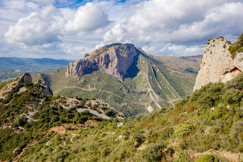 Mallos de Riglos, in Huesca, Spain