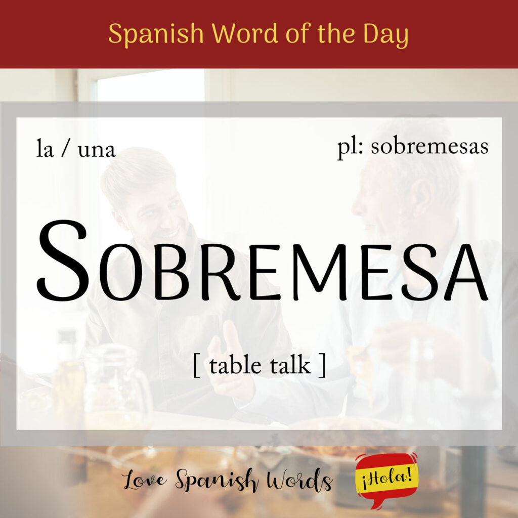 sobremesa