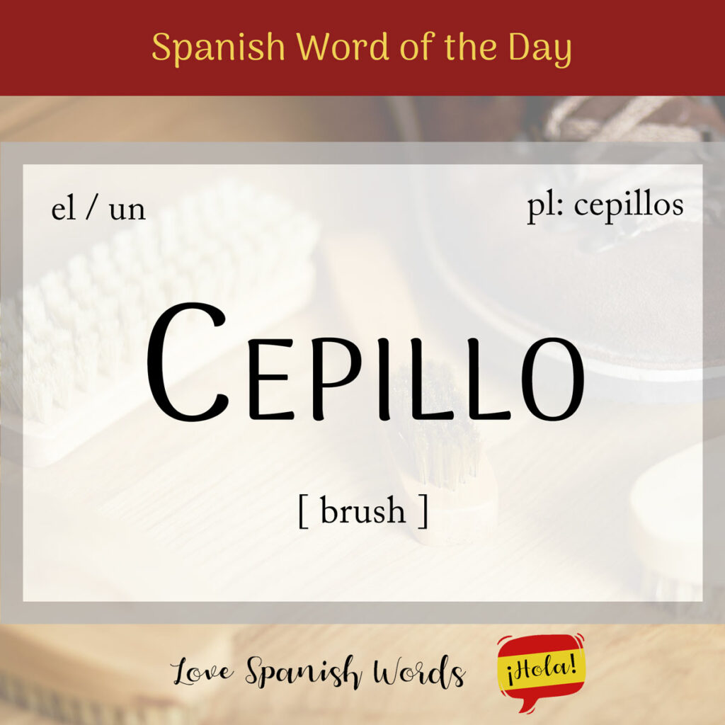 cepillo